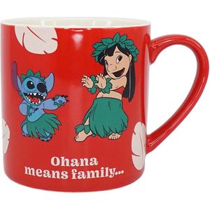 Disney - Lilo & Stitch ""Ohana"" klassieke mok 310ml