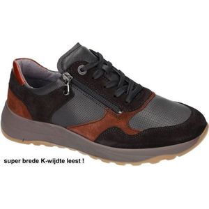 Heren Sneakers Waldlaufer K-john 662001-400-709 Zwart - Maat 7½