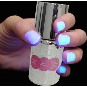 Cliché - Fluorescerende Top Coat - 11 ml - Licht op onder Black Light en UV Light
