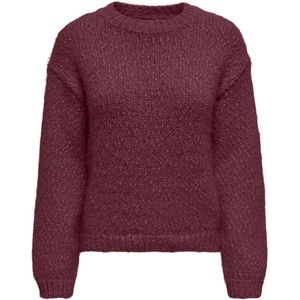 ONLY - ONLBEA LS O-NECK CC KNT - Gebreide Pullover - Meisjes