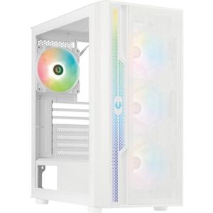 PC-behuizing - BITFENIX - Apollo ARGB - Zonder voeding - Mid-tower - ATX-formaat - Wit