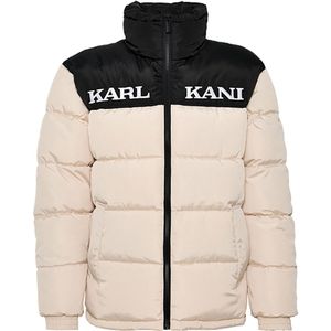 Karl Kani, Heren, Jassen, Beige, Maat: XS