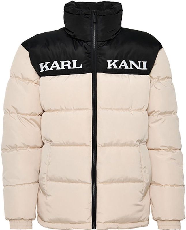 Karl Kani, Heren, Jassen, Beige, Maat: XS