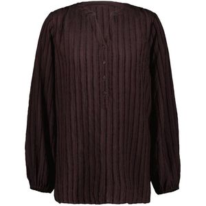 DIDI Dames Blouse Terre Chocolate brown maat 34