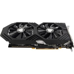 Gaming grafische kaart met 8 GB GDDR5 geheugen en dubbele ventilator. Ideaal voor gaming op hoge instellingen.