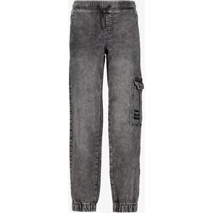 Unsigned jongens cargo jeans grijs - Maat 134