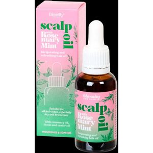 Blossity Scalp Oil with Rosemary Mint – Invigorating & Refreshing Hair Oil 30ml