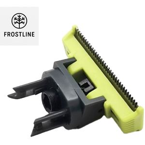 Frostline - Scheermesjes – Compatibel voor Philips OneBlade – Set van 4 – Vervangende Koppen – Nat & Droog Gebruik
