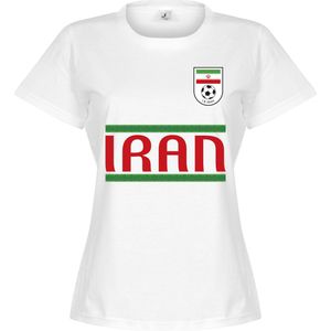 Iran Team T-Shirt - Wit - Dames - M