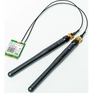 Netwerkkaart - Draadloos M.2 - WLAN/Bluetooth - Dual-band - Intern Component