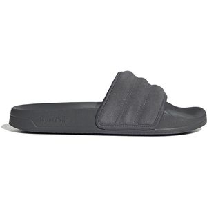 adidas - Adilette - Badslippers - Zwart - Leren Bovenwerk - Cloudfoam Tussenzool