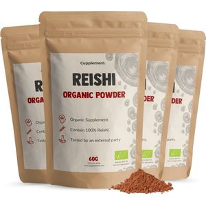 Cupplement - Reishi Poeder - Biologisch - 100g