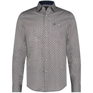 Fellows United Overhemd mini leaves Brown (32.6530 - 141)