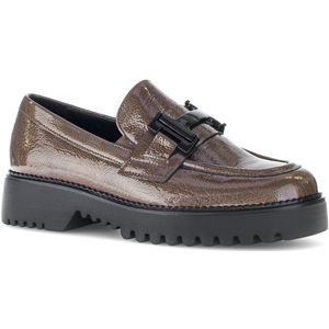 Gabor -Dames - taupe donker - ballerina's & mocassins - maat 39