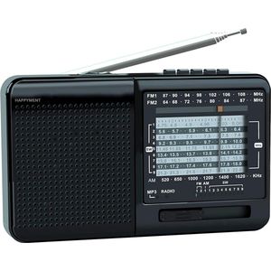 Happyment Noodradio - Accu - Draagbare Transistor Radio - USB