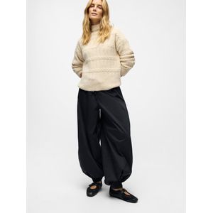 OBJECT - OBJKARA HW STRAIGHT PANT - Seal Brown - Broek