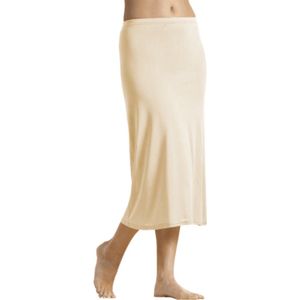 FINE WOMAN® 716 Katoenen Onderrok 70CM S/M Beige