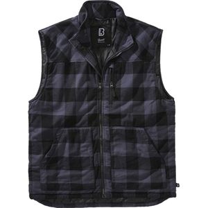 Brandit - Lumber Mouwloos jacket - M - Zwart/Grijs