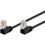 CAT5E Netwerkkabel - RJ45 - zwart - 2 m