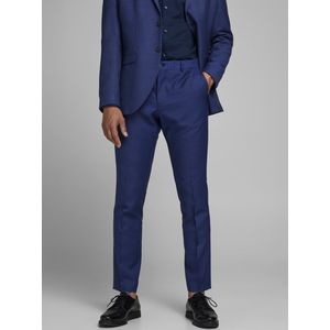 JACK & JONES Solaris Trouser regular fit - heren pantalon - blauw - Maat: 54