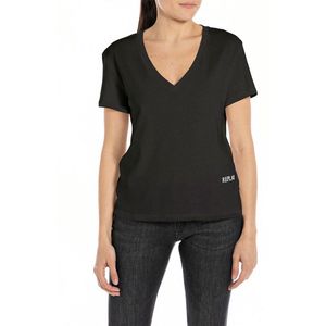 REPLAY - W3084A.000.20994 - T-shirt - Effen - Synthetisch