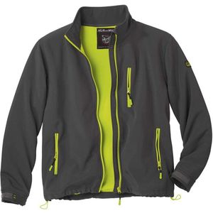 ATLAS FOR MEN - Softshell jack met microfleece voering - Heren - Verkrijgbaar in grote maten - 5XL