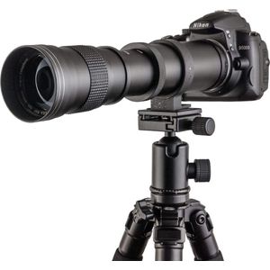 DutchOptics 420-800mm F8.3-16 super telelens zoomlens voor Canon EOS EF camera