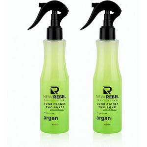 NEW REBEL PROFESSIONAL – Conditioner Two Phase (2 × 400 ml) - Argan Oil – Haar Conditioner