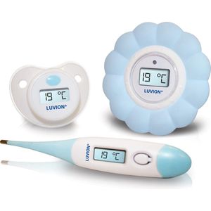 LUVION® 3 in 1 Baby Thermometer Set - Koortsthermometer - Bad / Water Thermometer - Speen Thermometer
