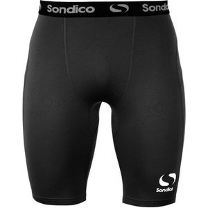 Sondico slidingshort - Slidingbroek - lengte 23 cm - Heren - Zwart/Wit - maat XXL