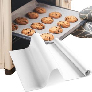 Herbruikbare Siliconen Bakmat 30 cm x 2,4 m - Anti-Aanbak Bakfolie voor Oven en Luchtfriteuse