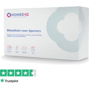 Homed-IQ - Bloedonderzoek voor Sporters - Thuistest - Gecertificeerd Laboratorium - Laboratorium Test