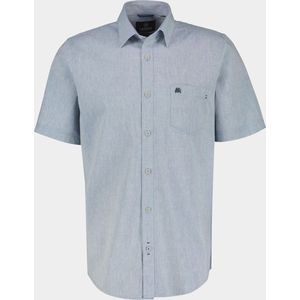 Lerros Overhemd Casual Katoenen Linnen Overhemd 2442010 440 Mannen Maat - XXL