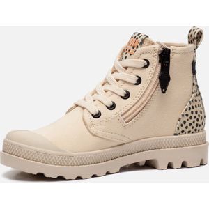 Palladium Veterboots beige Canvas - Maat 28