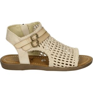 Blowfish Malibu - J3415 - Sandalen - Zwart - Veganistisch - Geweven Bovenwerk