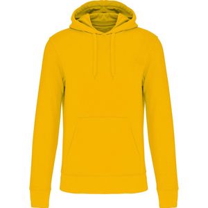 Ecologische herenhoodie met capuchon merk Kariban Yellow - S