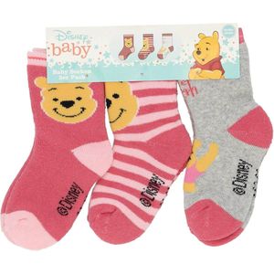 Sokken - Winnie the Pooh - Roze - 62/68