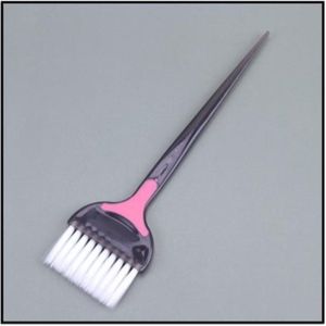 Haarverf Kwast | Verfkwast | Voor Het Aanbregen Van Haar Verf | Kappers Accessoires | Zwart/Roze