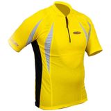 Massi Nile Korte Mouw Wielertrui Geel L Man