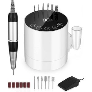 Nagelfrees - Nagelfrees set - Nagelfrees elektrische - Nagelfrees Electrisch - Nagelfrees Manicure Pedicure - Manicure set - Manicureset - Pedicureset - Pedicure set - Nagelfrees Machine - Elektrische nagelvijl voor gelnagels - Nagelfreesmachine