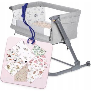 Bamboe hoeslaken met elastiek voor SKIDDOU Nachtbedje