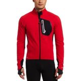 Pearl Izumi - PRO Softshell Jacket 180 - Fietsjack - Rood met Zwart - Winddicht