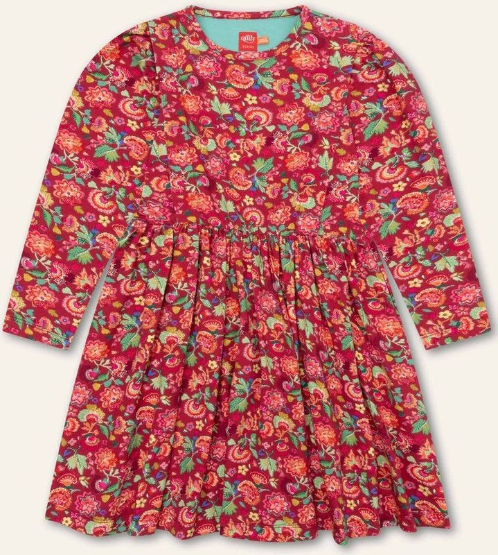 Oilily - Dreamz jersey dress - Rood - 104/4yr