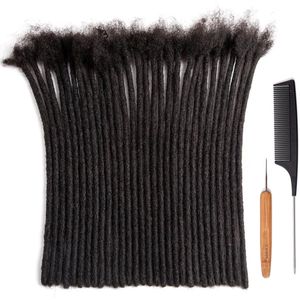 Handgemaakte Haarlocs - 100% Menselijk Haar - Pack van 30