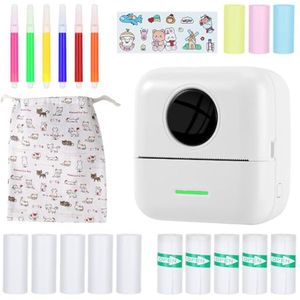 Draagbare Mini-Fotoprinter met Bluetooth - Thermische Printer voor Smartphone en Notities