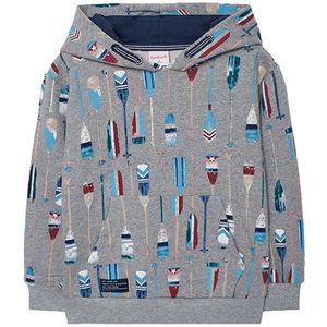 Boboli Fleece Printed Sweatshirt Grijs 6 Years Jongens
