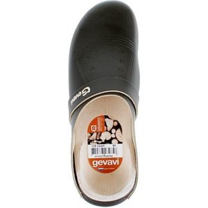 Gesloten Schippersklomp Hout | Zwart | Gevavi 135  | Maat 41