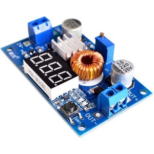 OTRONIC® 5A 75W XL4015 DC-DC Converter Verstelbare Step-Down Module met display voltmeter