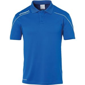 Uhlsport Stream 22 Polo Heren - Royal / Wit | Maat: 3XL