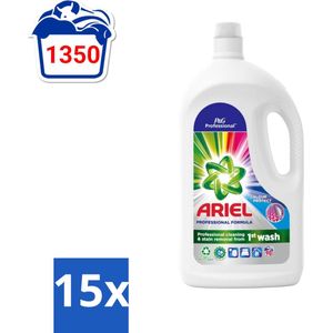 Ariel Professional - Color - Vloeibaar Wasmiddel - Gekleurde Was - 90 Wasbeurten - Bulkverpakking - 15 stuks